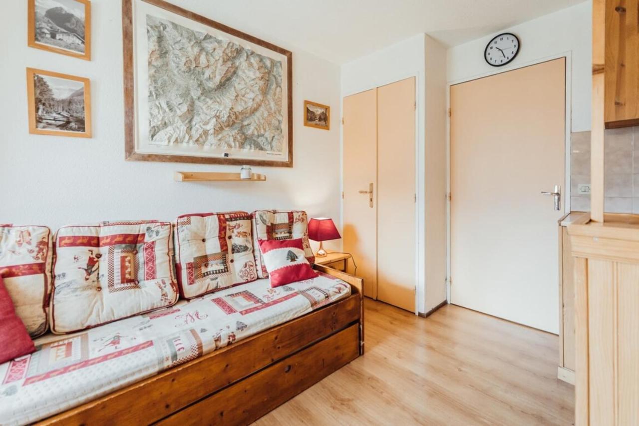 Furnished Studio At The Foot Of The Slopes With A Balcony & Mountains View Apartment Saint-Gervais-les-Bains Exterior photo